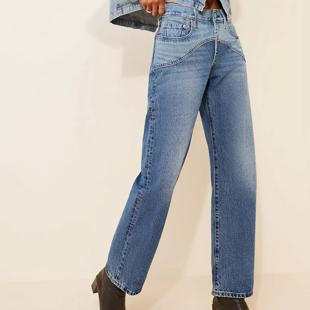 Levi's 501 90's Western Two-Tone Jeans, size 26